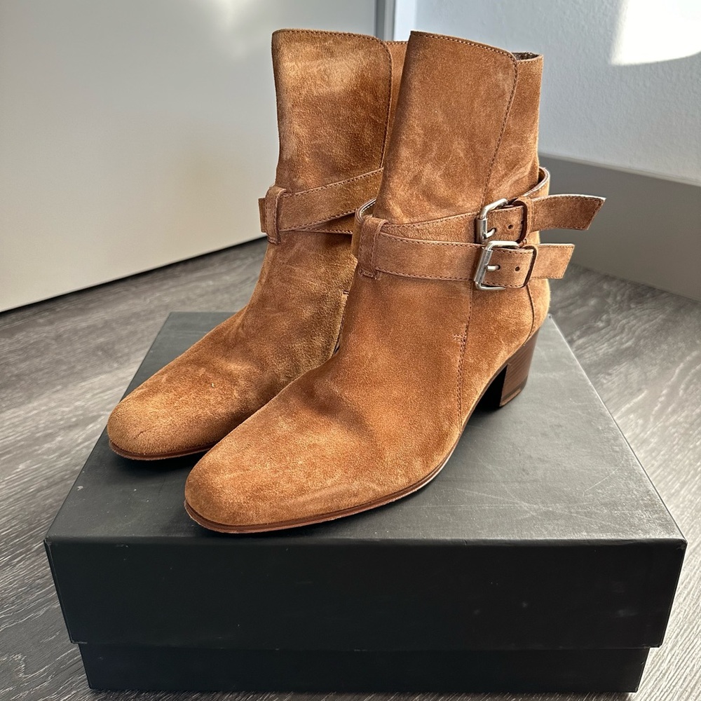 AMIRI BUCKLE BOOTS